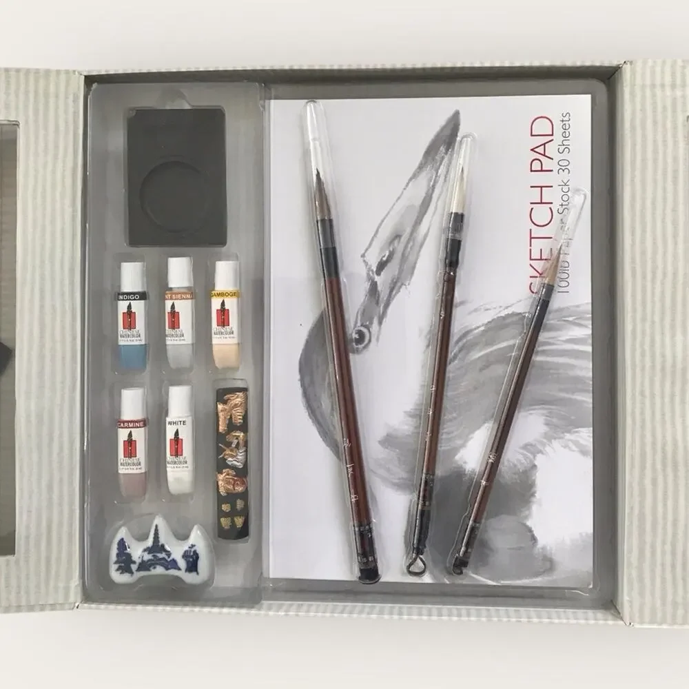 Painting Kit Art of Chinese Brush Painting Intro by Danny Han-Lin Chen